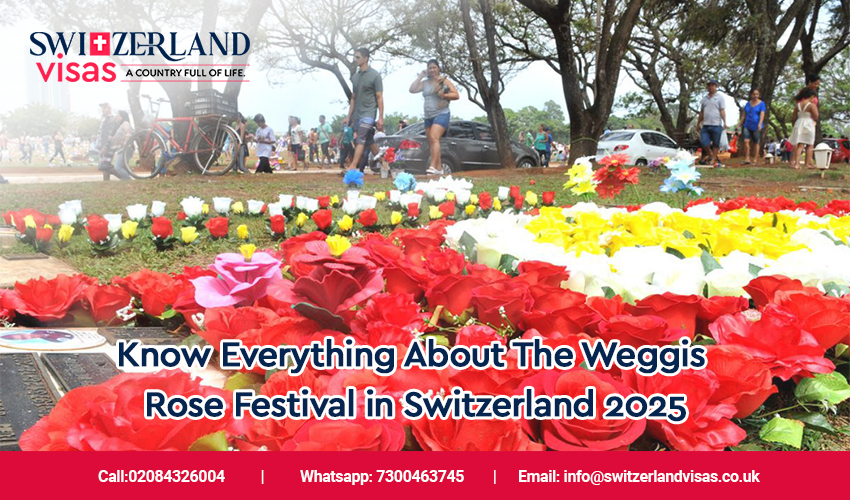 Weggis Rose Festival in Switzerland 2025