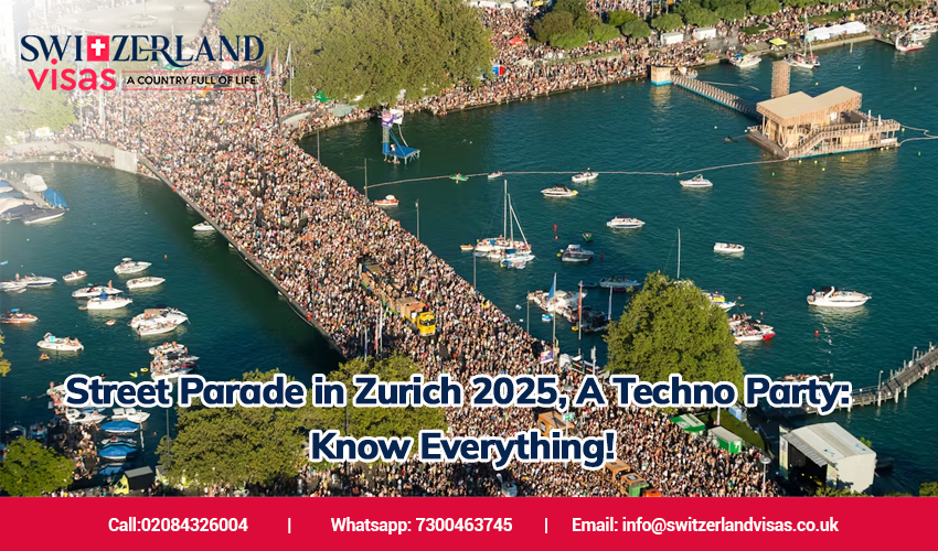 Street Parade in Zurich 2025