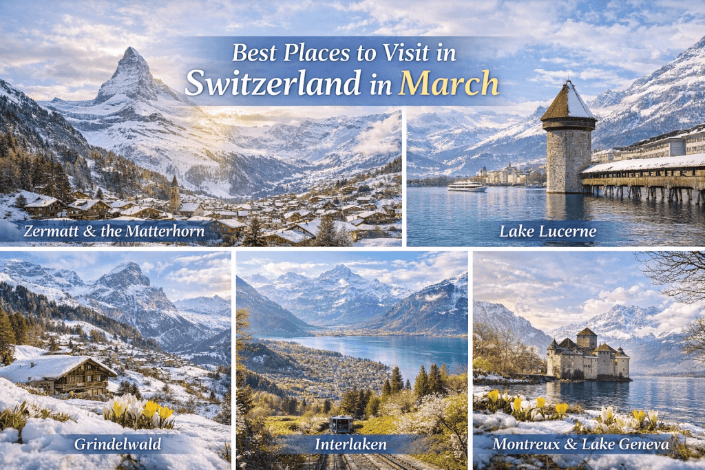 Best Places to Visit in Switzerland in March