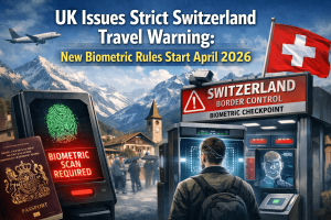 UK Issues Strict Switzerland Travel Warning New Biometric Rules Start April 2026
